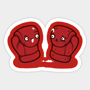 boxing gloves Sticker